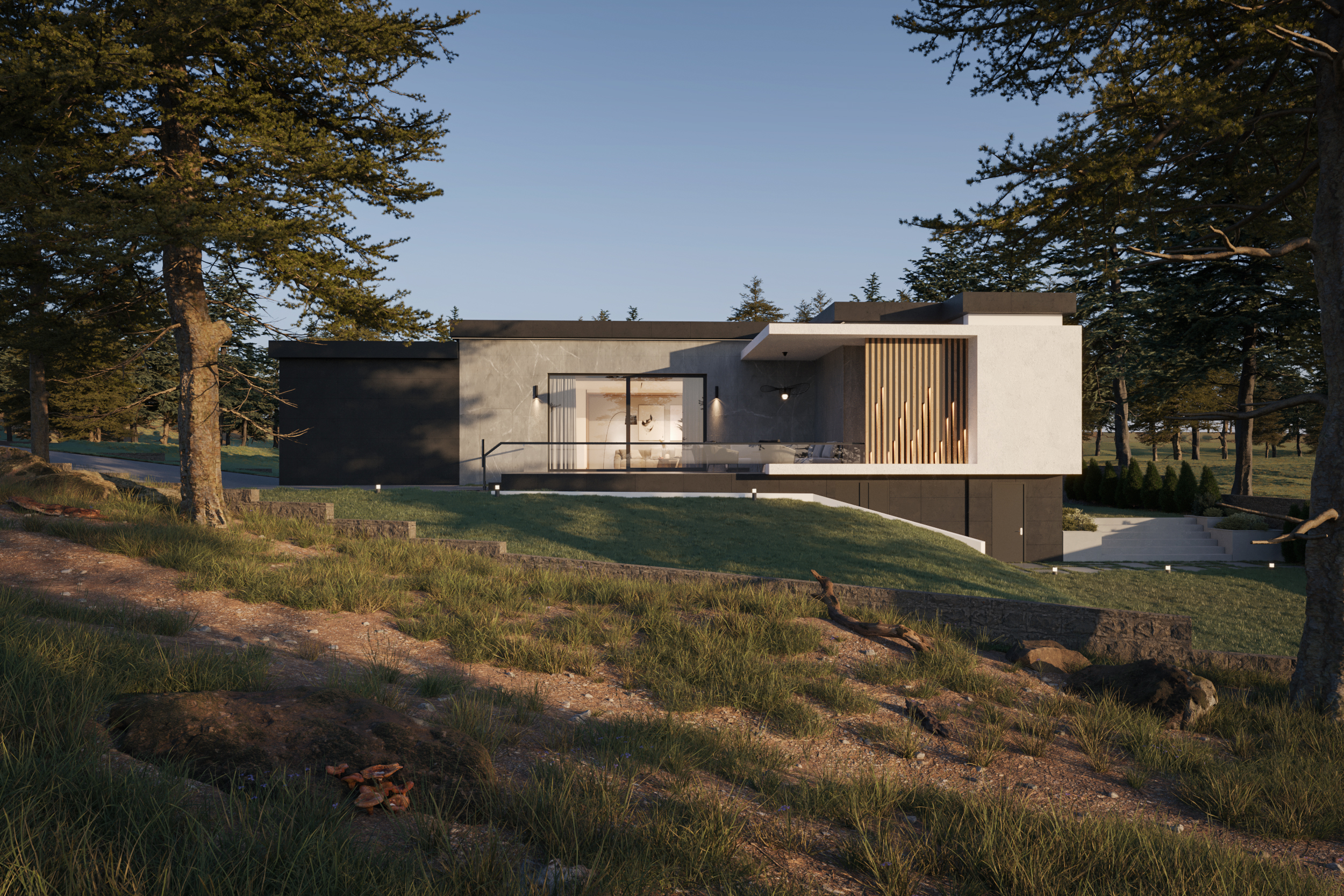 Villa with a view